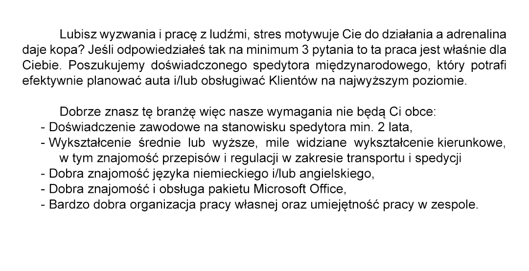 Spedytor Międzynarodowy | Logius Sp. Z O.o.